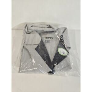 Edwards Ladies Work Shirt Striped Uniform Top Size M – New in Package